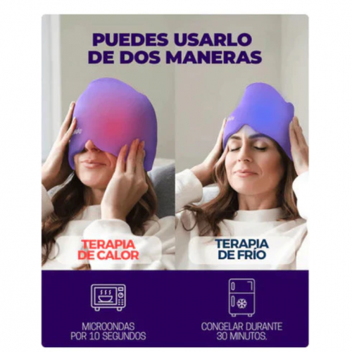 GORRO TERAPEUTICO (MIGRAÑA-ANTIESTRES)